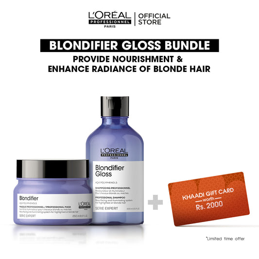 Buy Blondifier Gloss Bundle & Get FREE Gift Card Worth Rs 2000/-