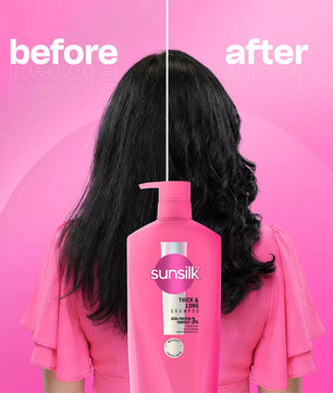 SUNSILK THICK AND LONG SHAMPOO 650 ml