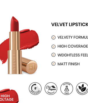 ST London - Velvet Ultra Matt Lipstick - High Voltage