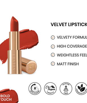 ST London - Velvet Ultra Matt Lipstick - Bold Touch