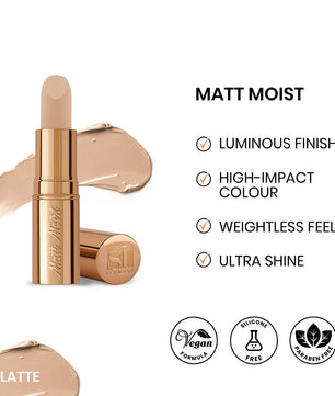 ST London - Matt Moist Long-Lasting Lipstick - Latte