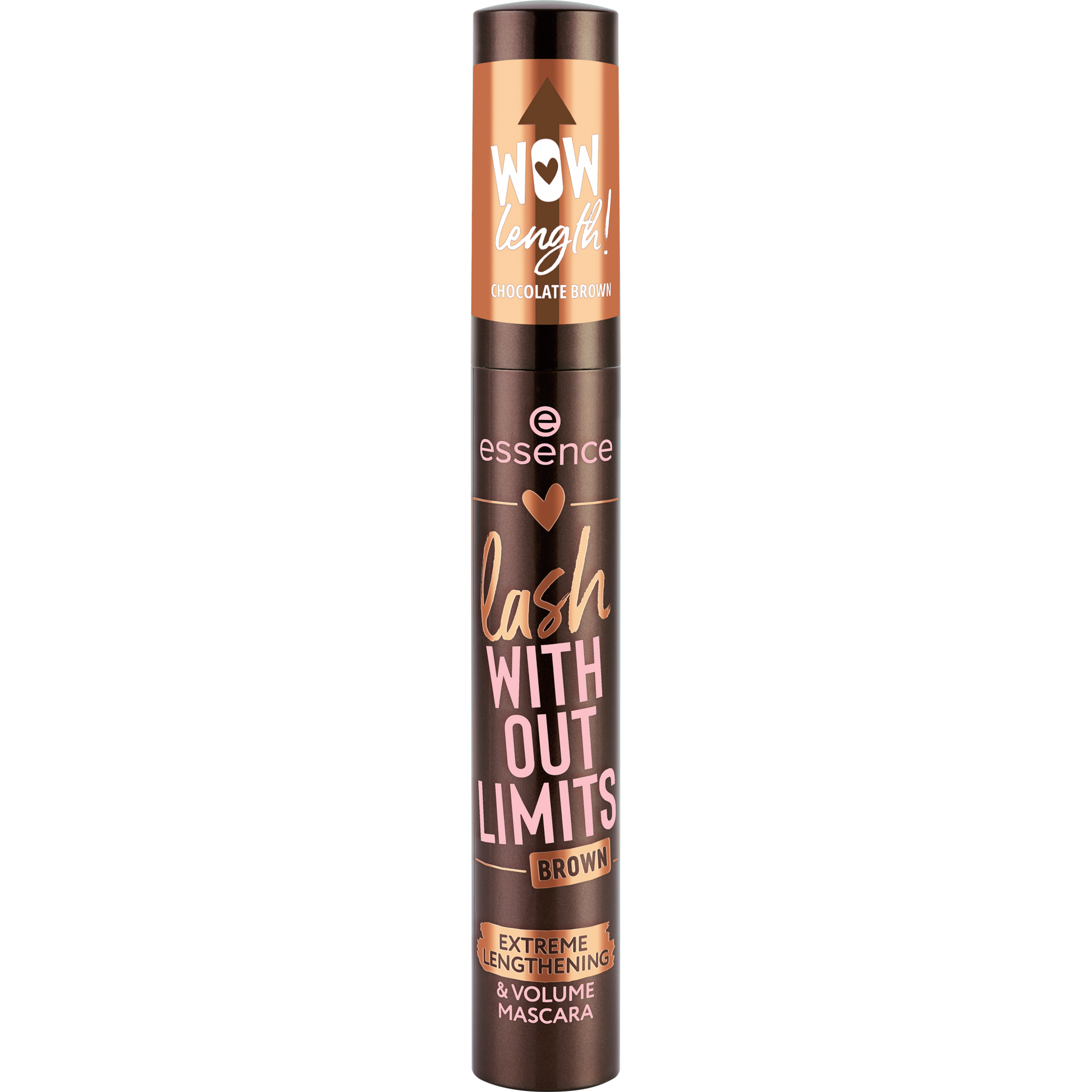Essence Love It A Choco' Lot! Lash Without Limits Brown Extreme Lengthening & Volume Mascara 01
