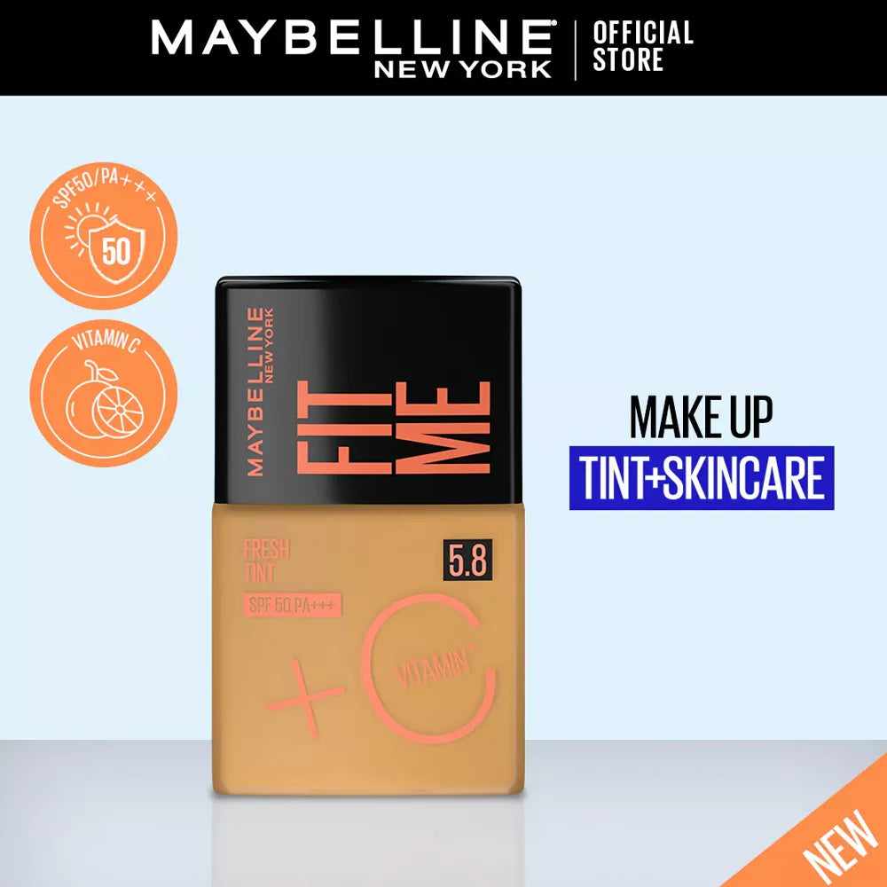 Maybelline Fit me Fresh Tint Vit C + SPF 50 - 30ml