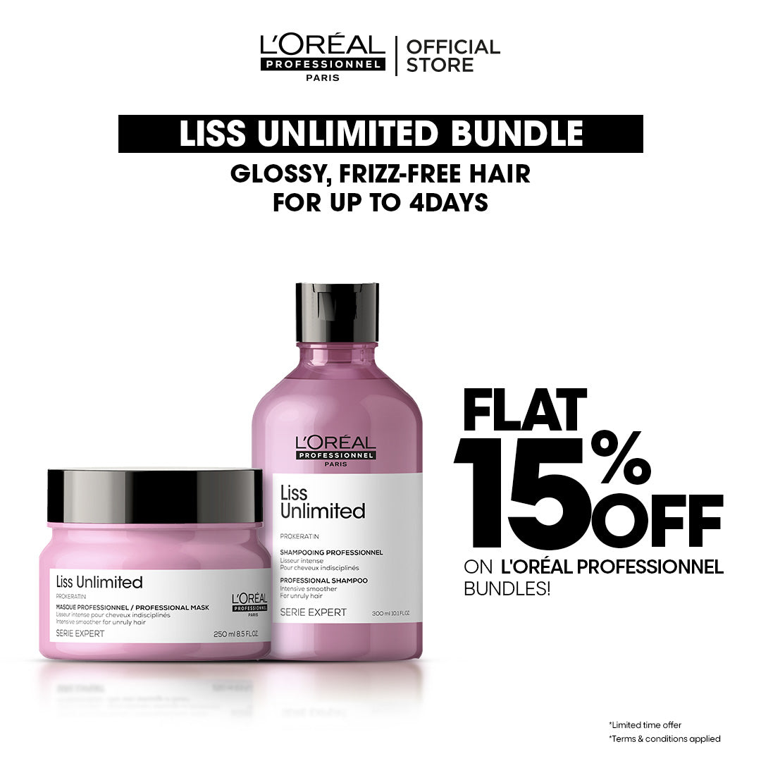 BUY LISS UNLIMITED SHAMPOO AND MASK & GET 15% OFF