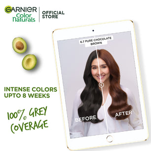 Garnier color naturals 4.6 burgundy hair color