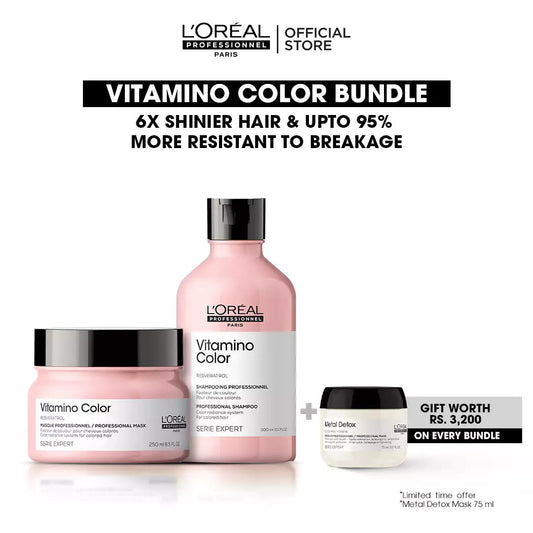 Vitamino Color Bundle Deal + Free Metal Detox Mask 75 ml