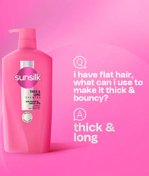 SUNSILK THICK AND LONG SHAMPOO 650 ml