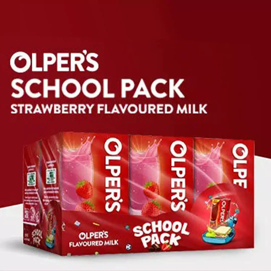 Olpers Strawberry 110ml School Pack Weekly bundle Carton