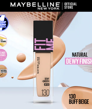 Maybelline NY New Fit Me Dewy + Smooth Liquid Foundation SPF 30
