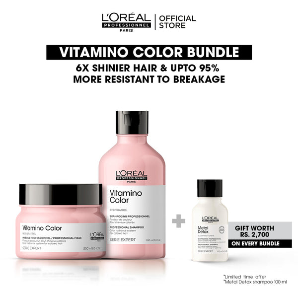 Vitamino Bundle + Free Metal Detox Shampoo