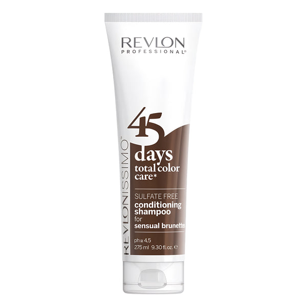 Revlonissimo 45 Days Total Color Care Conditioning Shampoo - Sensual Brunettes  275ml