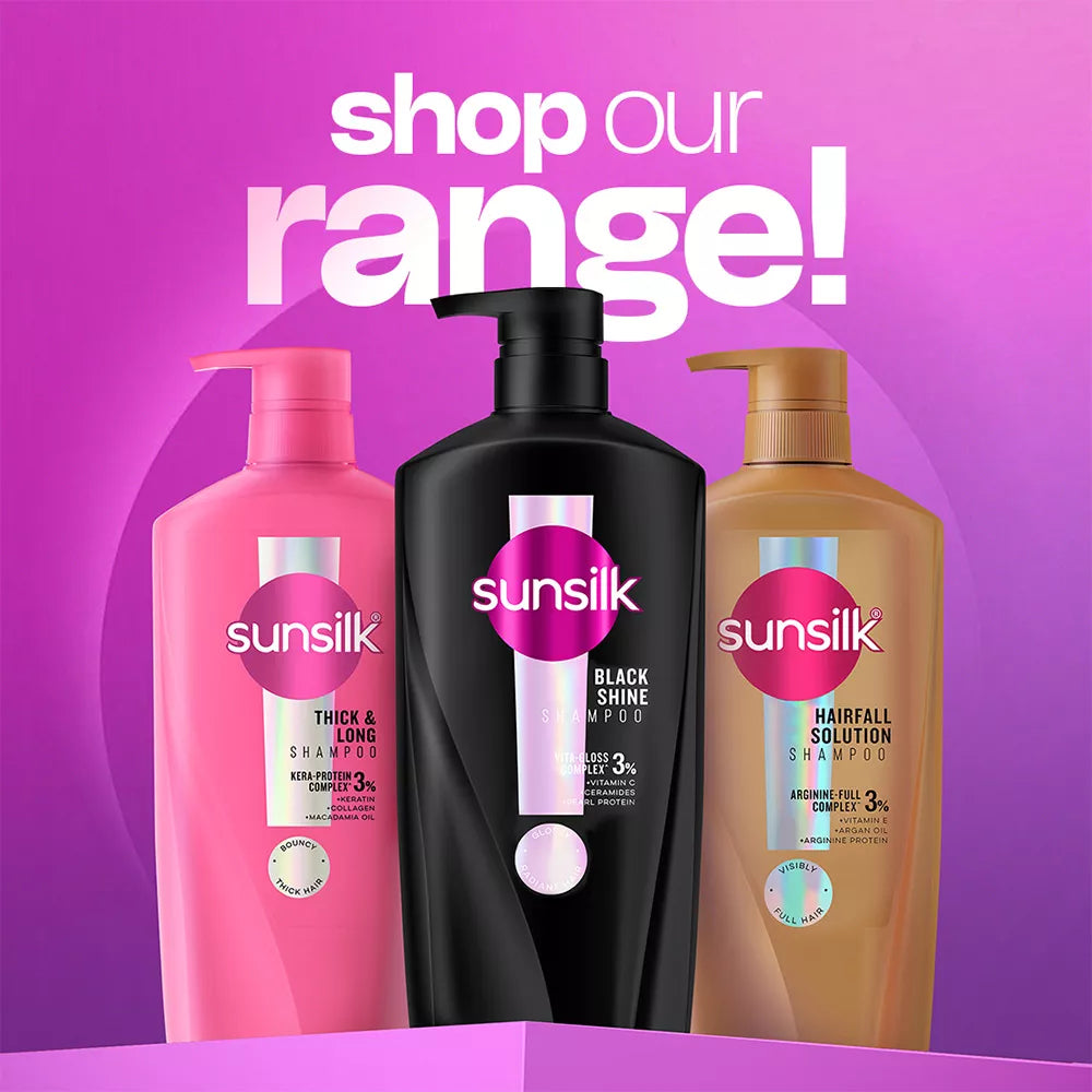 SUNSILK BLACK SHINE SHAMPOO 650ml