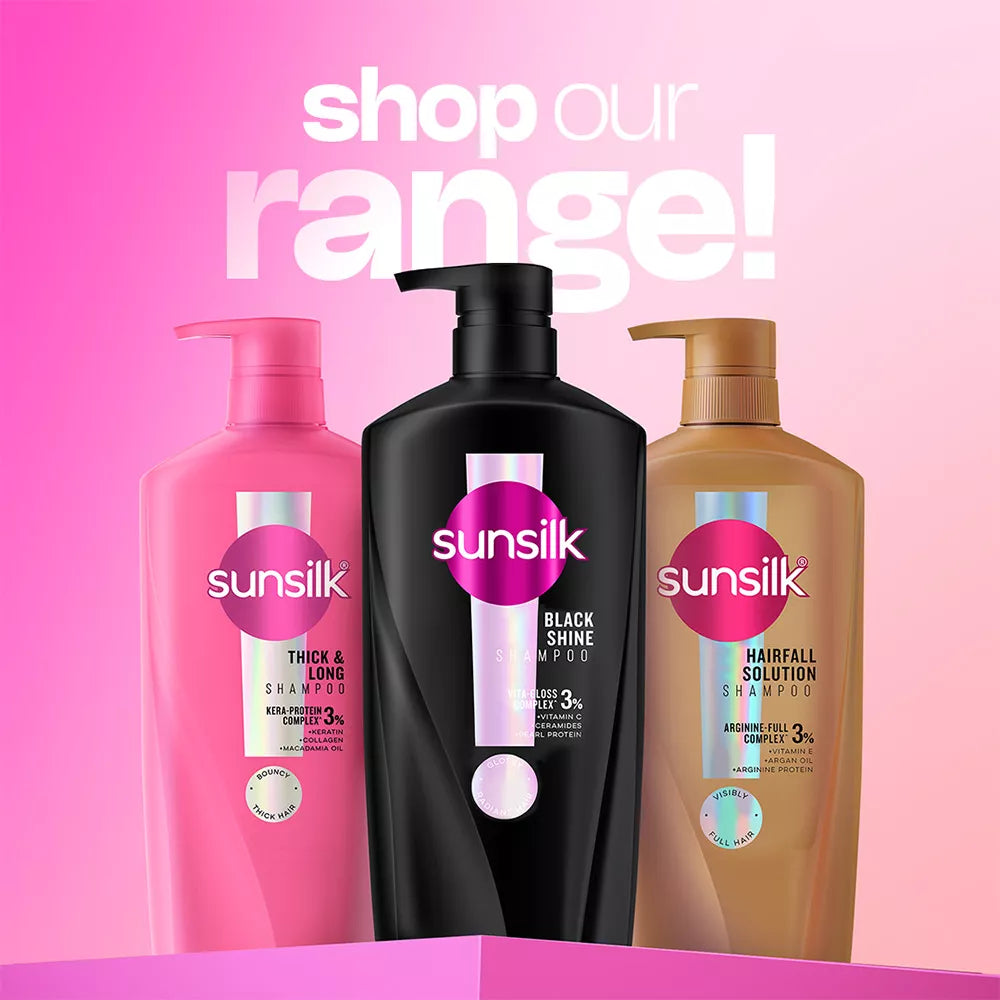 SUNSILK THICK AND LONG SHAMPOO 650 ml