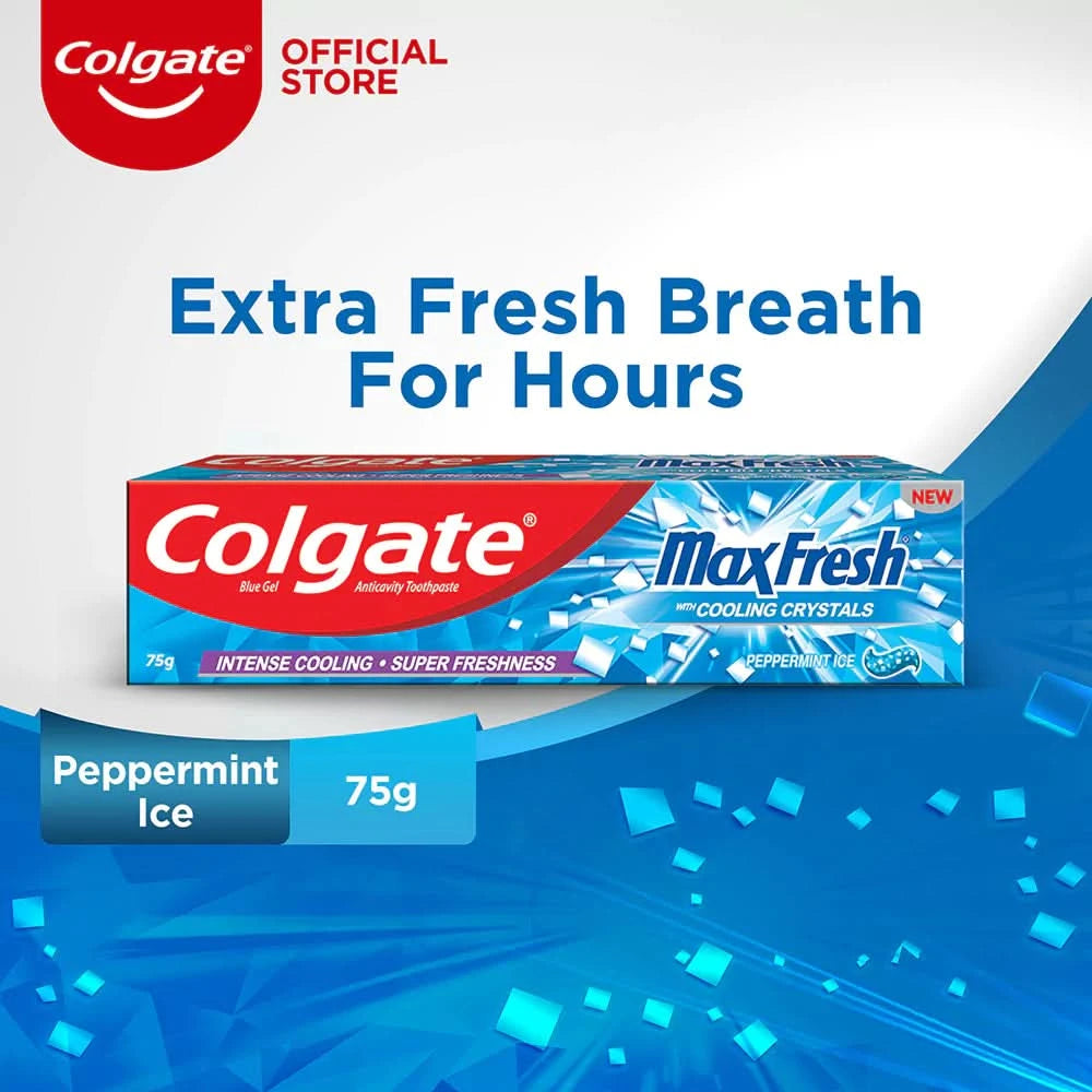 Colgate MaxFresh Peppermint Ice Toothpaste 75g – Reanapk