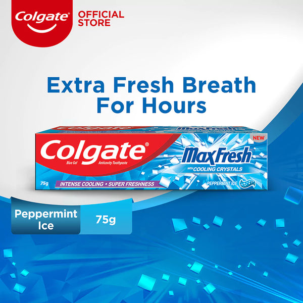 Colgate MaxFresh Peppermint Ice Toothpaste 75g