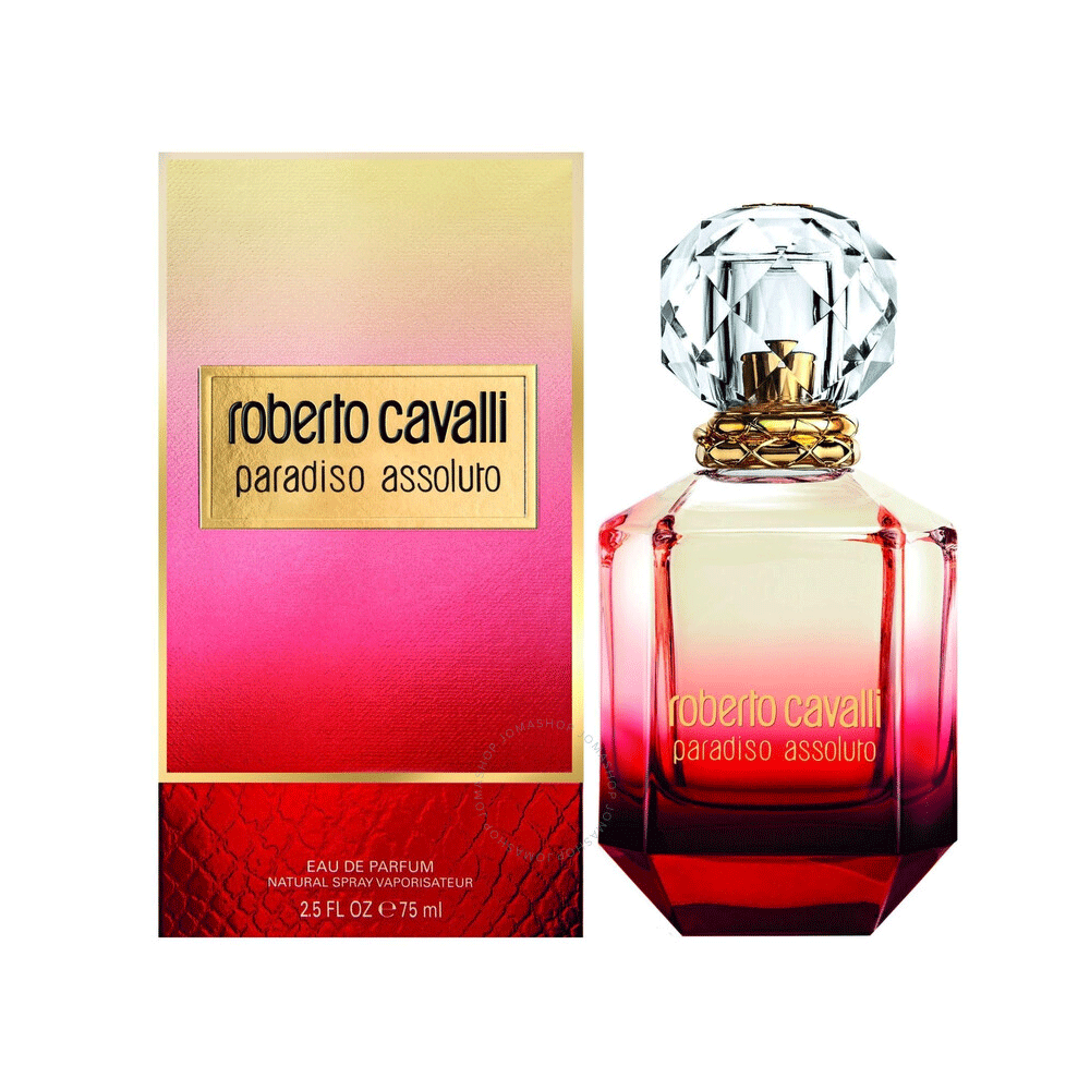 Roberto Cavalli PARADISO ASSOLUTO EDP 75ML New
