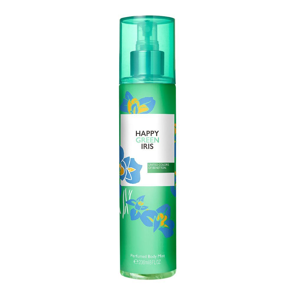 BNT BODY MIST HAPPY GREEN IRIS 236ML