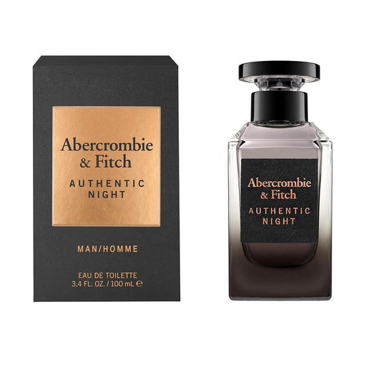 ABERCROMIE & FITCH AF AUTHENTIC NIGHT MEN EDT 100ML