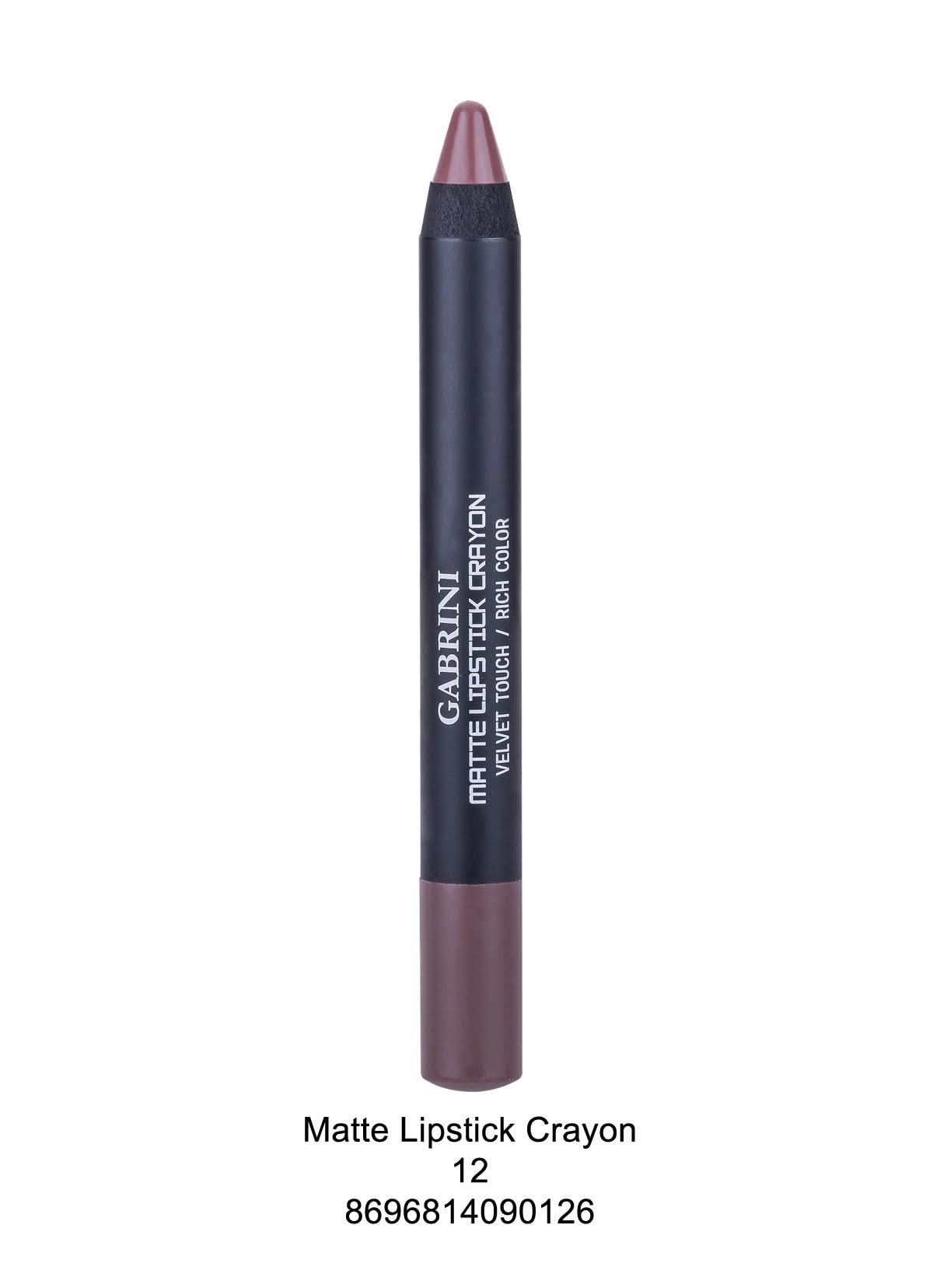 Gabrini Matte Crayon 1 Lipstick # 12 – Reanapk