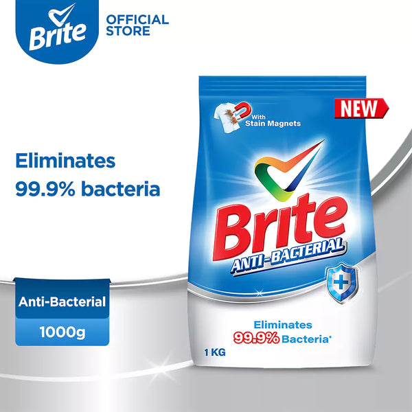 Brite Antibacterial 1 kg - Detergent Washing Powder