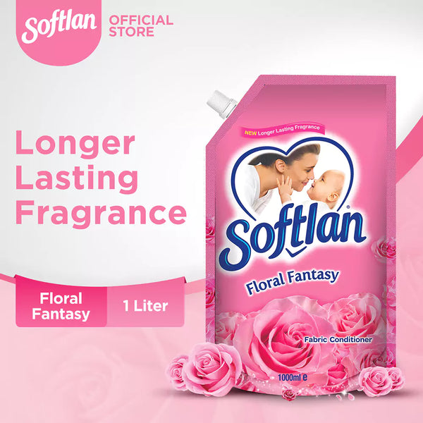 Softlan 1 Litre Pouch Floral Fantasy - Fabric Conditioner