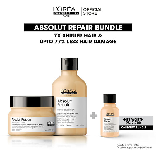 Absolute Repair Bundle + Free Absolute Repair Shampoo 100 ml