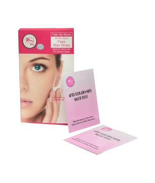 Rivaj uk hair No More 24 pro-salon face wax Strips