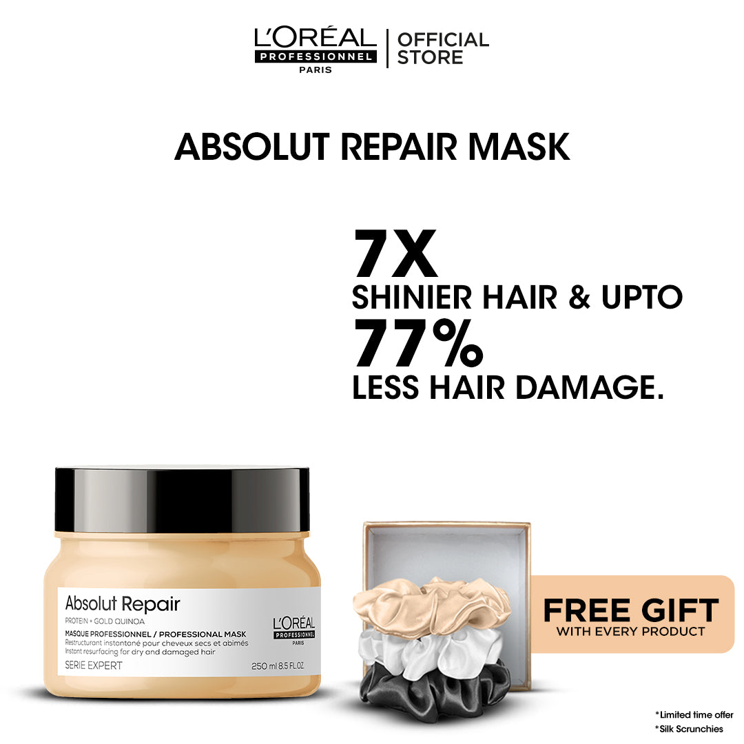 Absolute Repair Mask + Get Free Silk Scrunches
