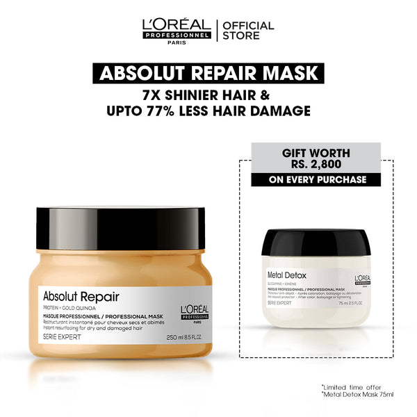 Buy Absolut Repair Mask & Get Free Metal Detox Mask 75 ml