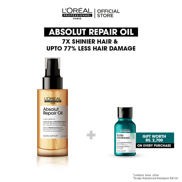 Absolute Repair Serum + Free Scalp Advanced Shampoo 100ml