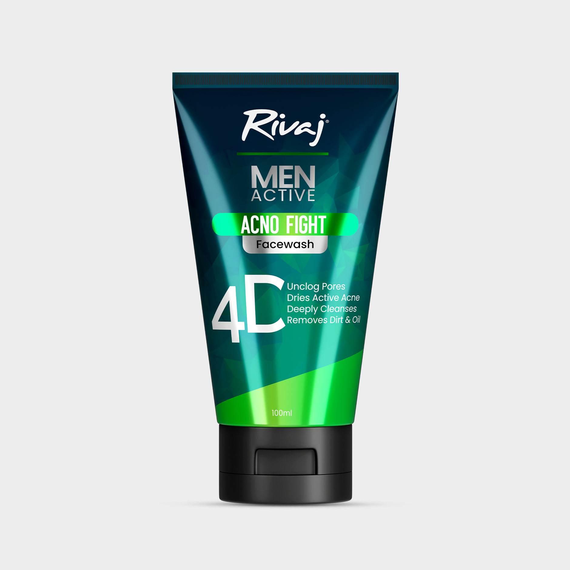 Rivaj Men Active Acno Fight Face Wash (100ml)