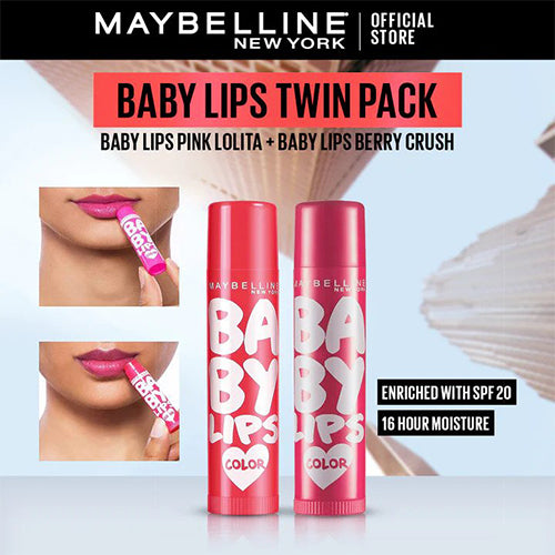 Baby Lips Twin Pack