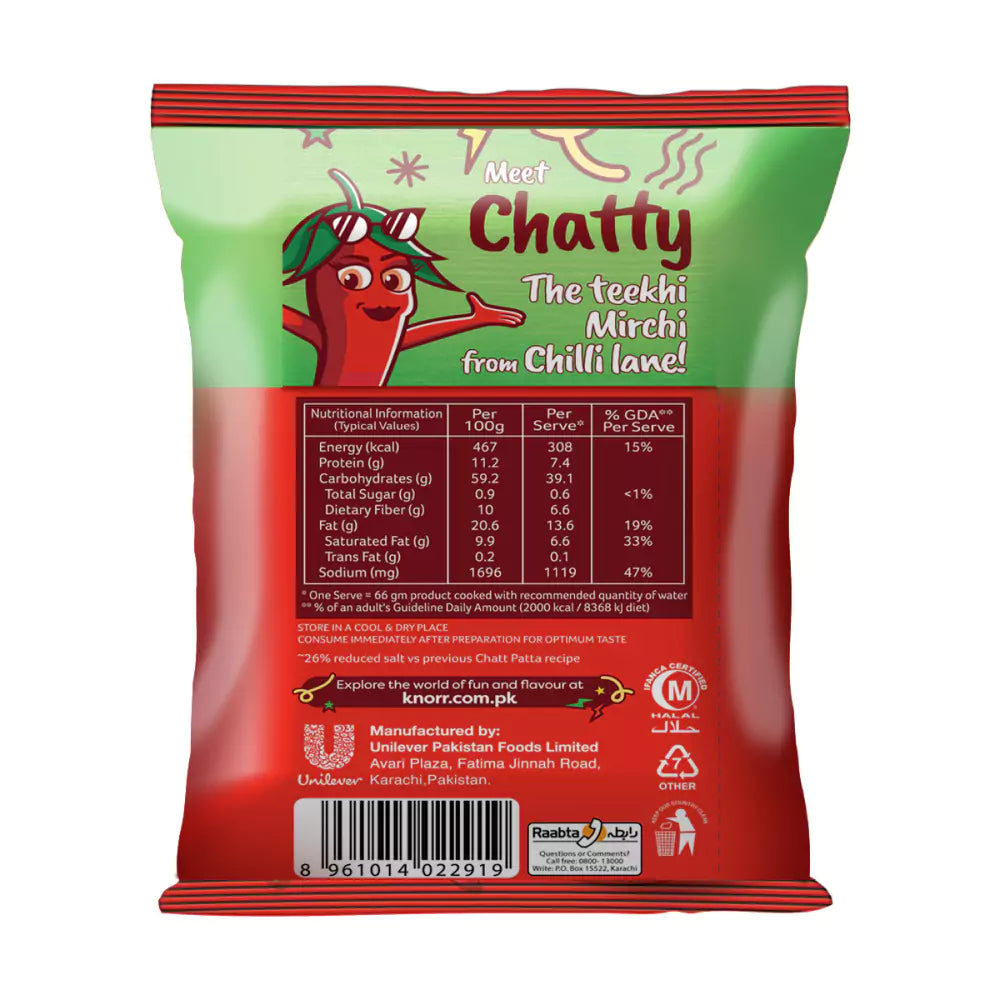 Knorr Chatt Patta Noodle 50g