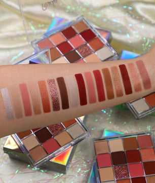 Be Square Pressed Pigments & Shadows Palette