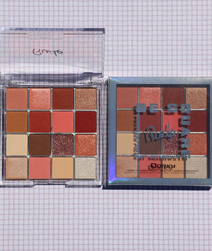 Be Square Pressed Pigments & Shadows Palette
