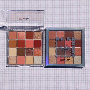 Be Square Pressed Pigments & Shadows Palette