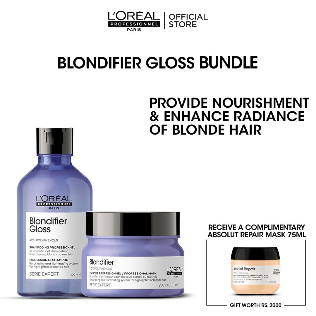 Blondifier Bundle + Free Absolute Repair Mask 75ml