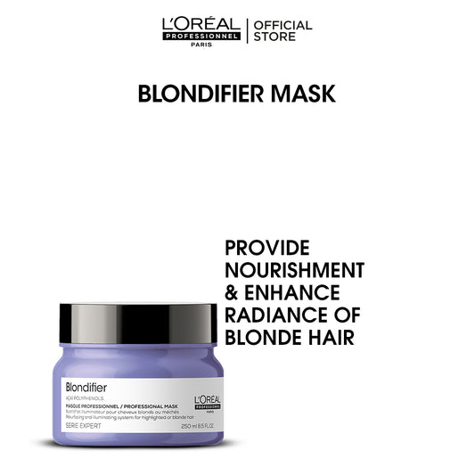 L'Oreal Professionnel Serie Expert Blondifier Mask 250 ML - For Highlighted & Bleached Hair