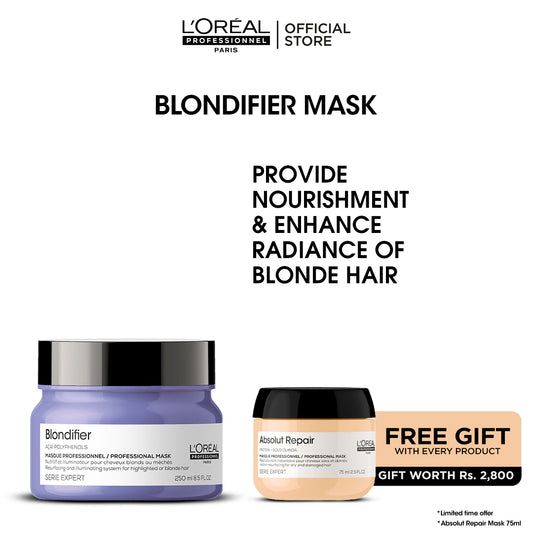 Buy Blondifier Mask & Get Free Absolute Repair Mask 75 ml