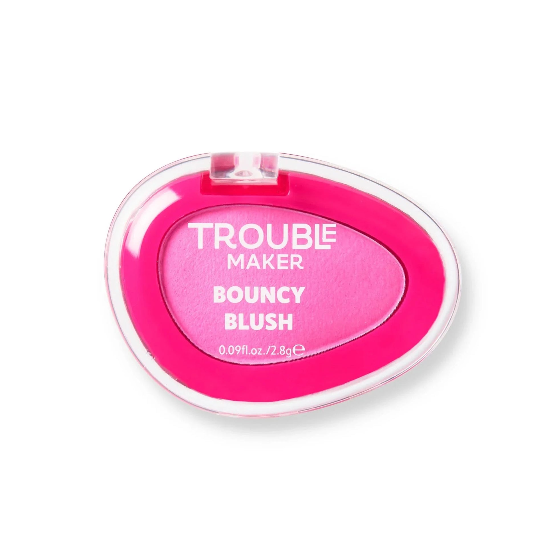 Trouble Maker Bouncy Blush Stain Bounce Hot Pink 2.8gm