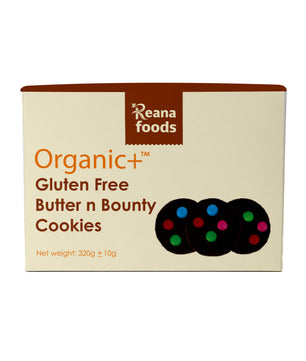 Organic + Gluten Free Butter n Bounty Cookies - 320g