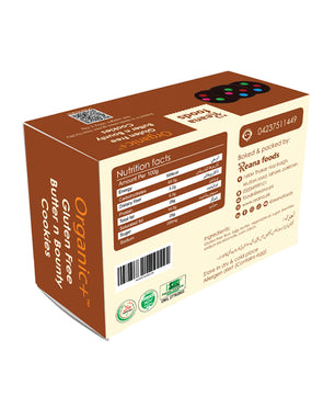 Organic + Gluten Free Butter n Bounty Cookies - 320g