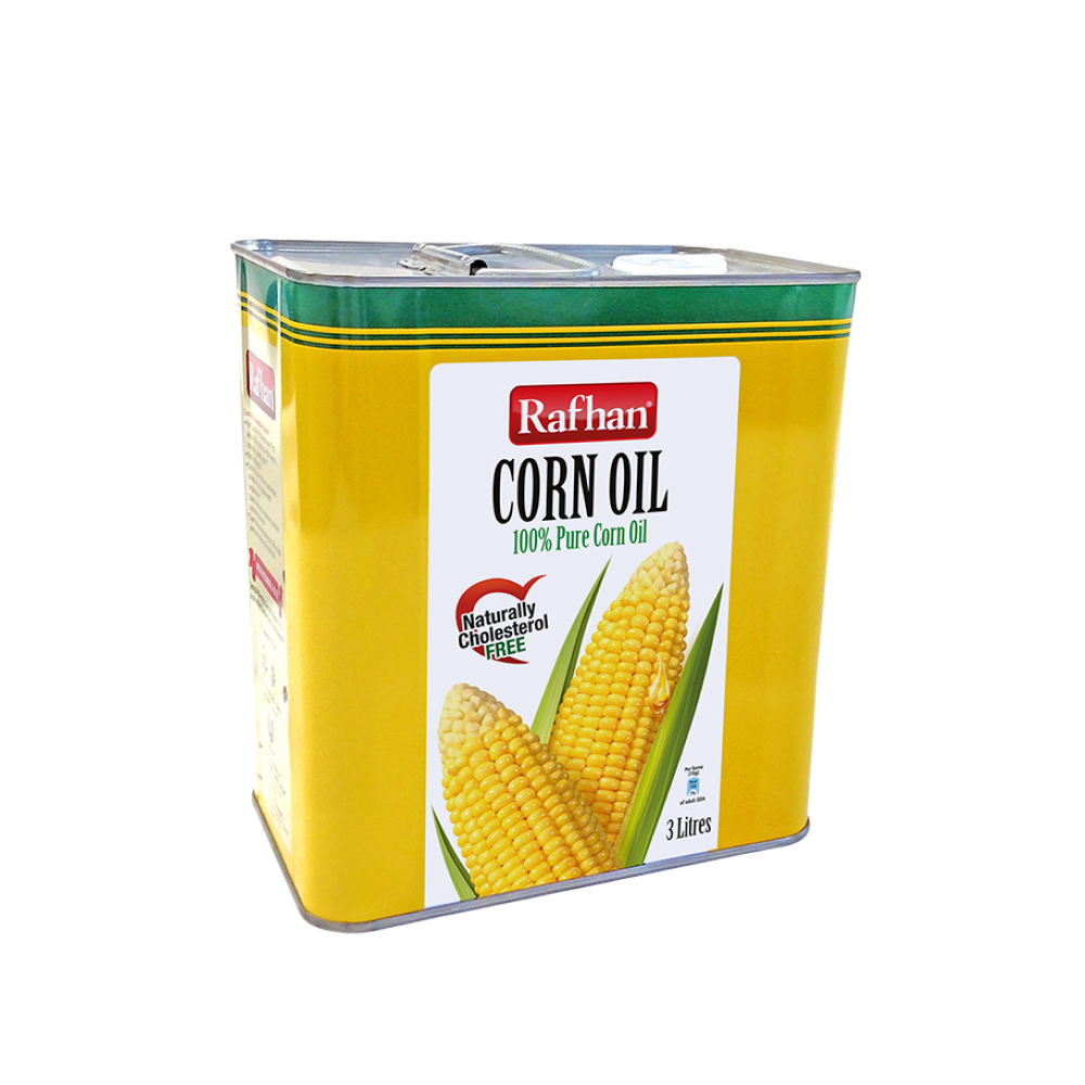 RAFHAN SLPC OILS CORN TIN PI7 6X3L