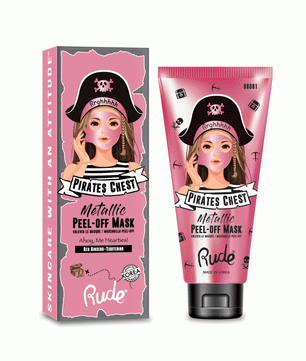 Pirates Chest Metallic Peel-off Mask