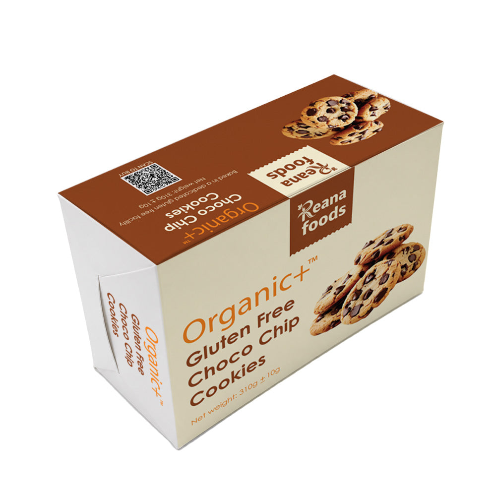 Organic + Gluten Free Choco Chip Cookies - 310g
