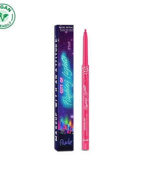City of Flashing Lights Micro Retractable Liner