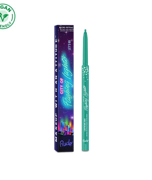 City of Flashing Lights Micro Retractable Liner