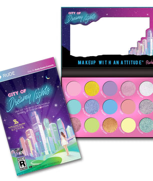 City of Dreamy Lights Pastel Eyeshadow Palette