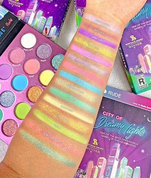City of Dreamy Lights Pastel Eyeshadow Palette
