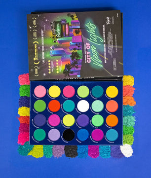 City of Neon Lights - 24 Vibrant Pigment & Eyeshadow Palette